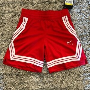 Nike Girls' Fly Crossover Training Shorts SZ S